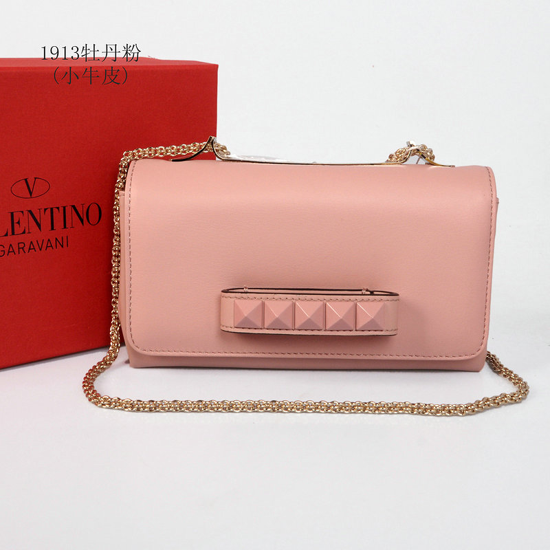 2014 Valentino Garavani shoulder bag 1913 light pink on sale